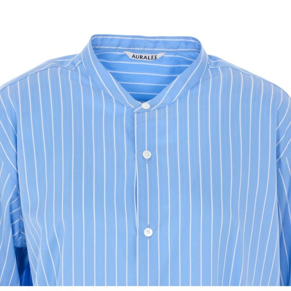 Auralee Men Striped Shirt - Picture 4 of 4